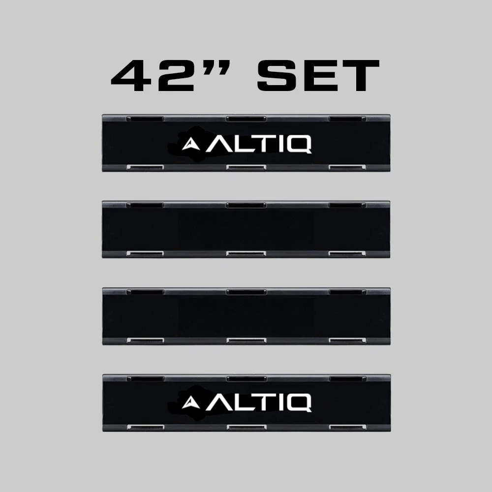 Delta series single row Lightbar - Blackout Covers - Image 4