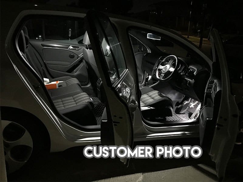 VW Golf MK5/6 Full Interior LED Kit - 11pcs - Image 4