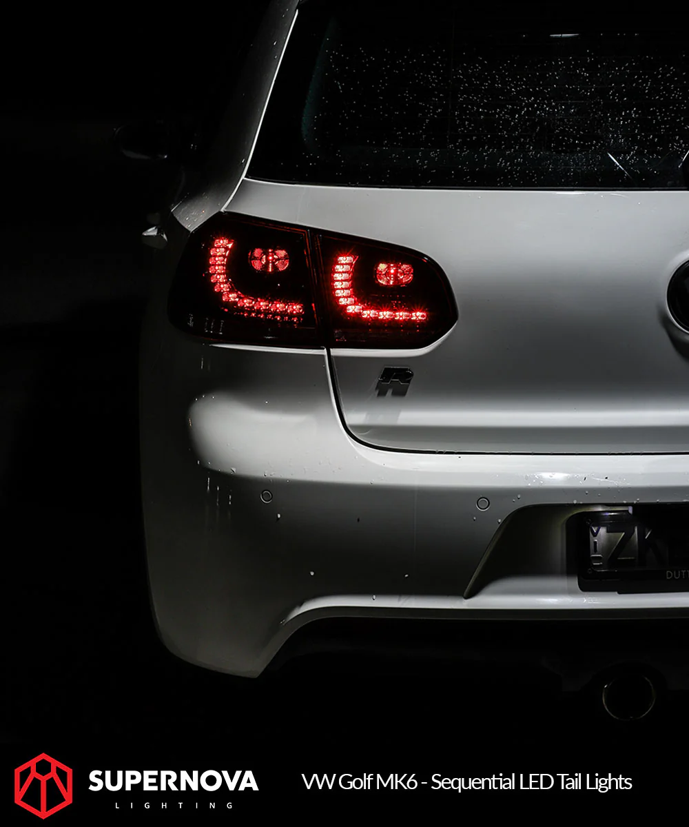 VW Golf Mk6 Sequential LED Tail Lights 2009-2013 - Image 5